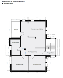 Grundriss Dachgeschoss