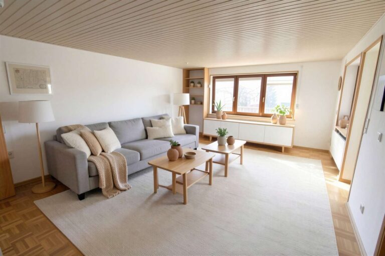 Wohnzimmer - (KI generiert)